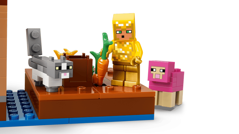 LEGO® Minecraft - Atacul Evocatorilor asupra satului 21596, 607 piese