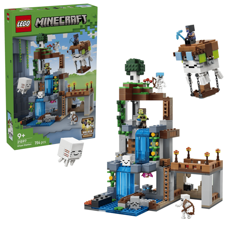 LEGO® Minecraft - Statie de mobi Ghast 21597, 754 piese