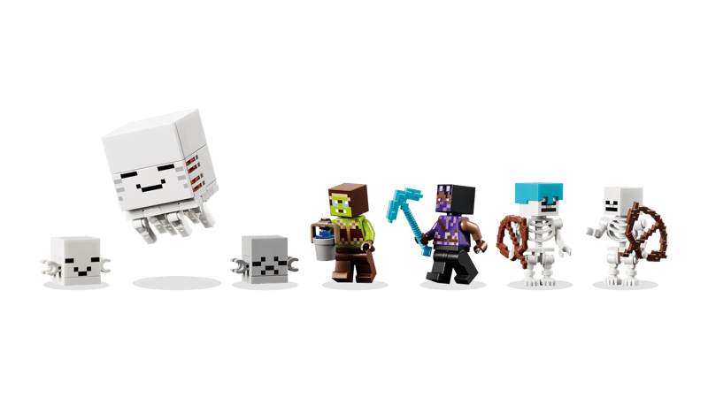 LEGO® Minecraft - Statie de mobi Ghast 21597, 754 piese