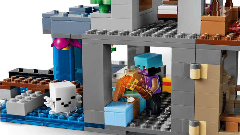 LEGO® Minecraft - Statie de mobi Ghast 21597, 754 piese