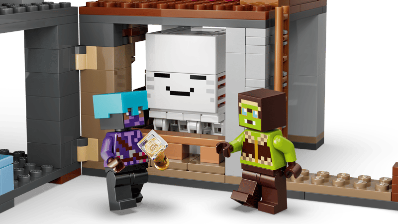 LEGO® Minecraft - Statie de mobi Ghast 21597, 754 piese