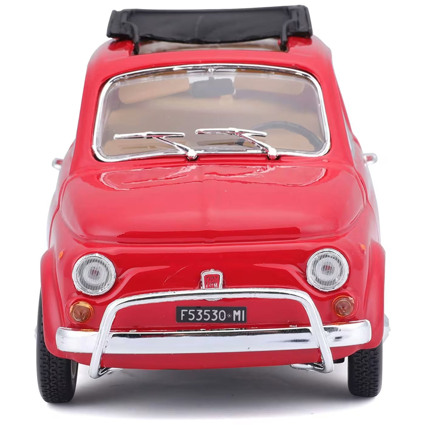 Macheta Burago 1:24 Fiat 500 L Rosu Bb20001B-22099