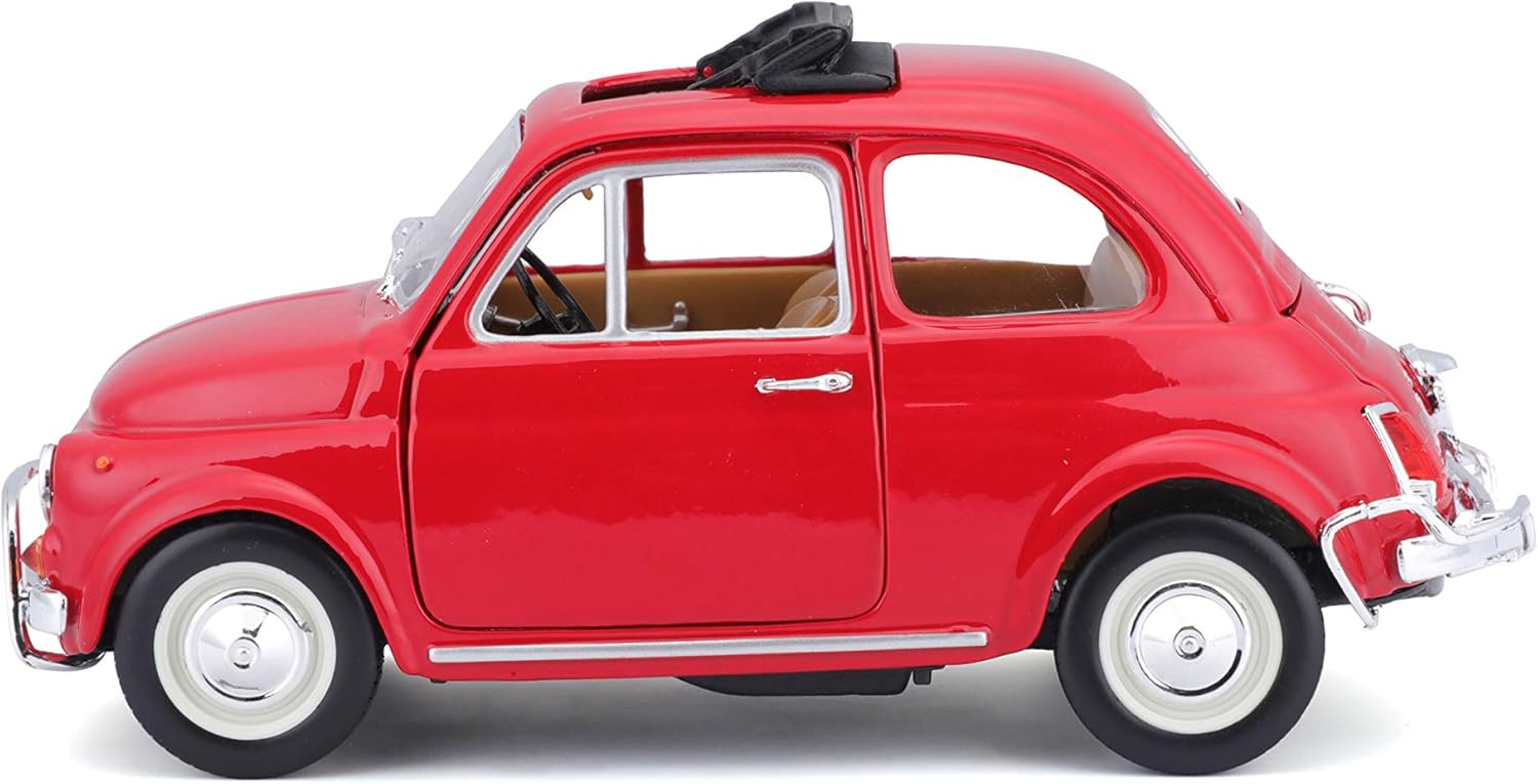 Macheta Burago 1:24 Fiat 500 L Rosu Bb20001B-22099