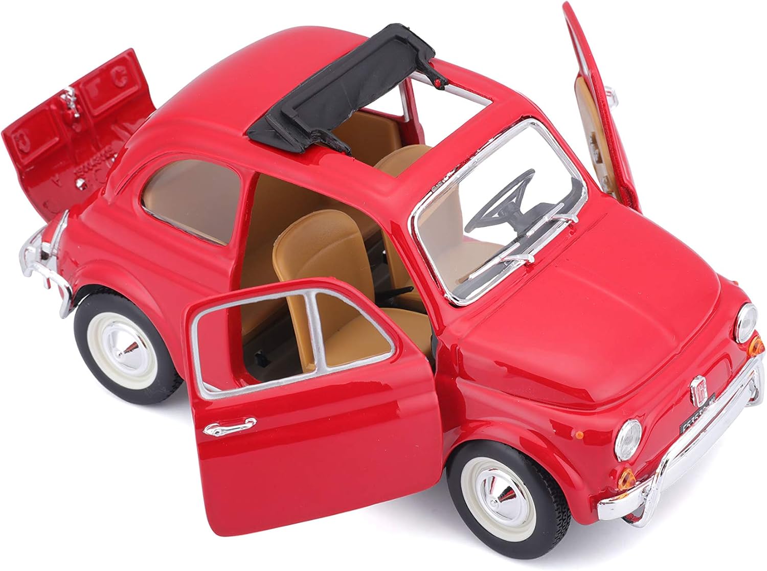 Macheta Burago 1:24 Fiat 500 L Rosu Bb20001B-22099