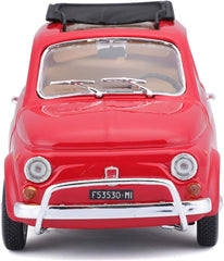 Macheta Burago 1:24 Fiat 500 L Rosu Bb20001B-22099