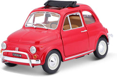Macheta Burago 1:24 Fiat 500 L Rosu Bb20001B-22099