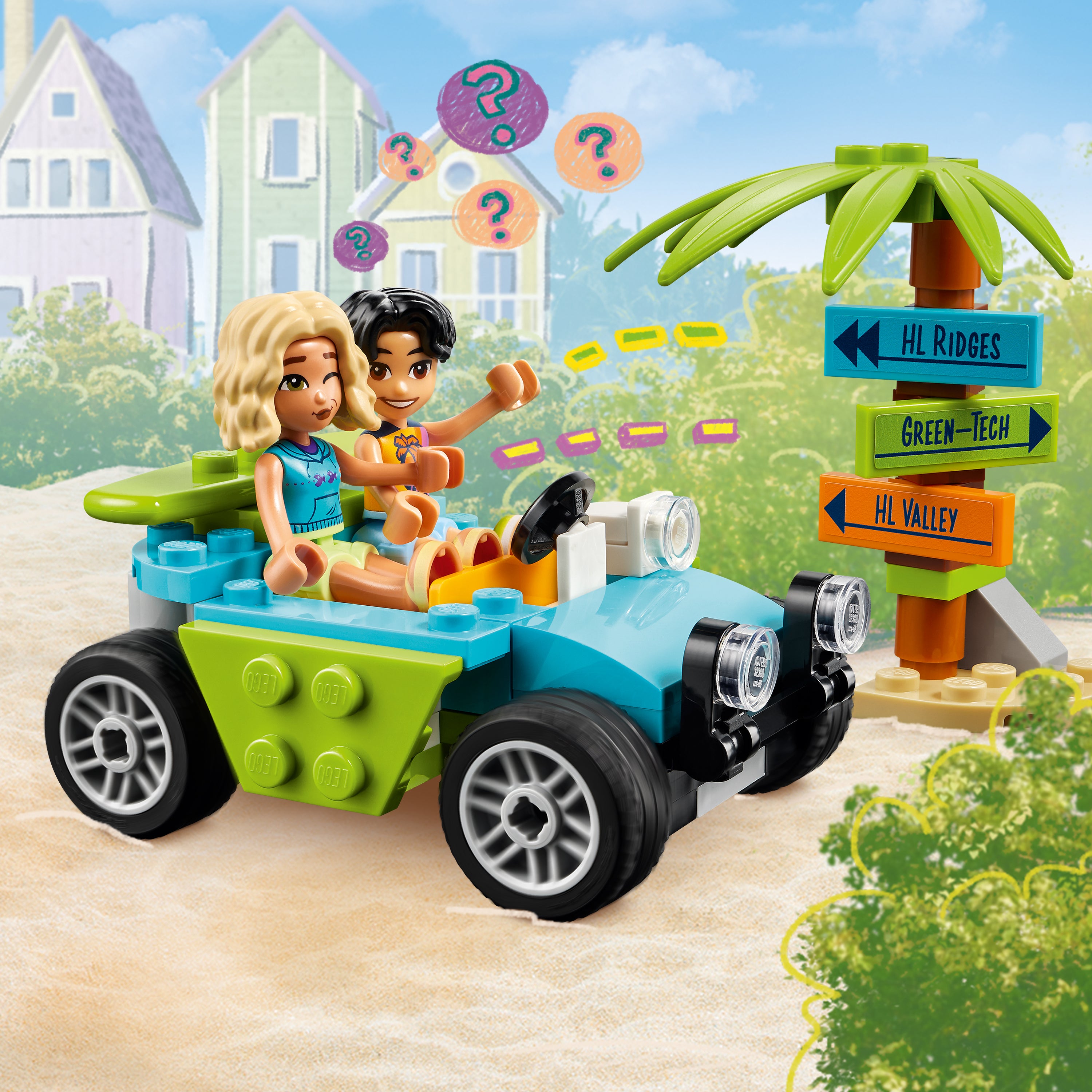 LEGO® Friends - Chiosc de smoothie-uri pe plaja 42625, 213 piese