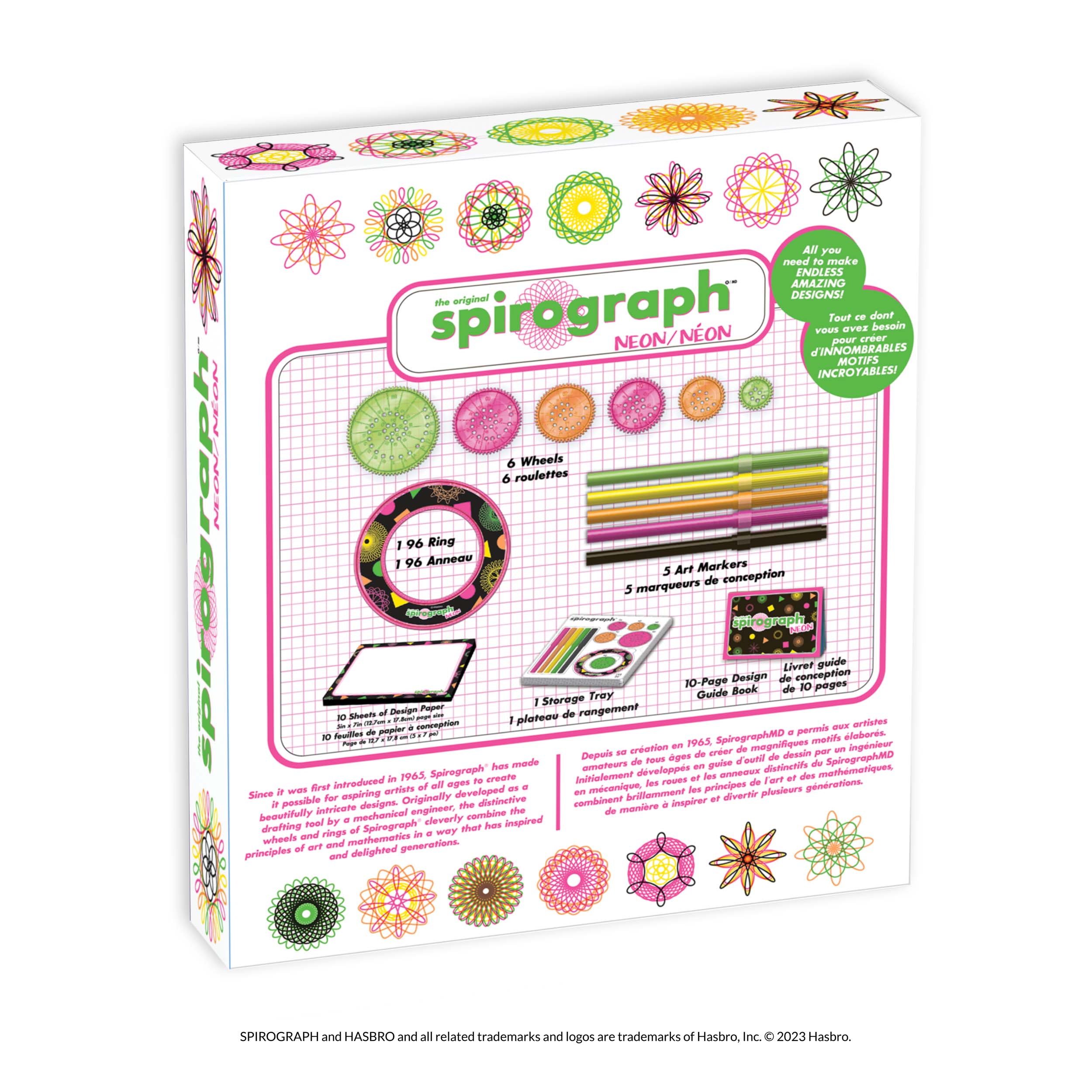 Joc creativ Spirograph Neon Box DP23344