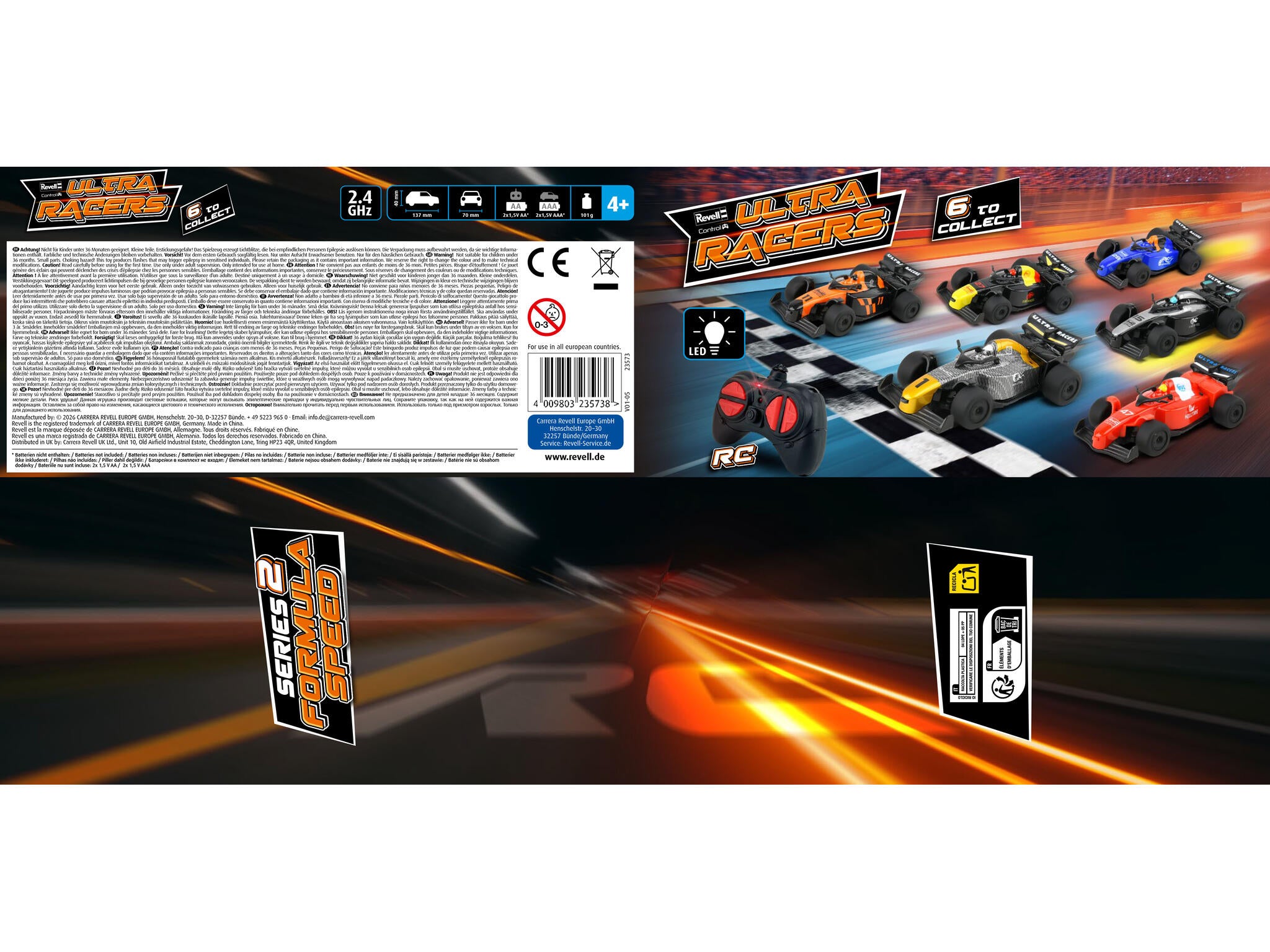 Revell Masina Rc Ultra Racers Revrc23573