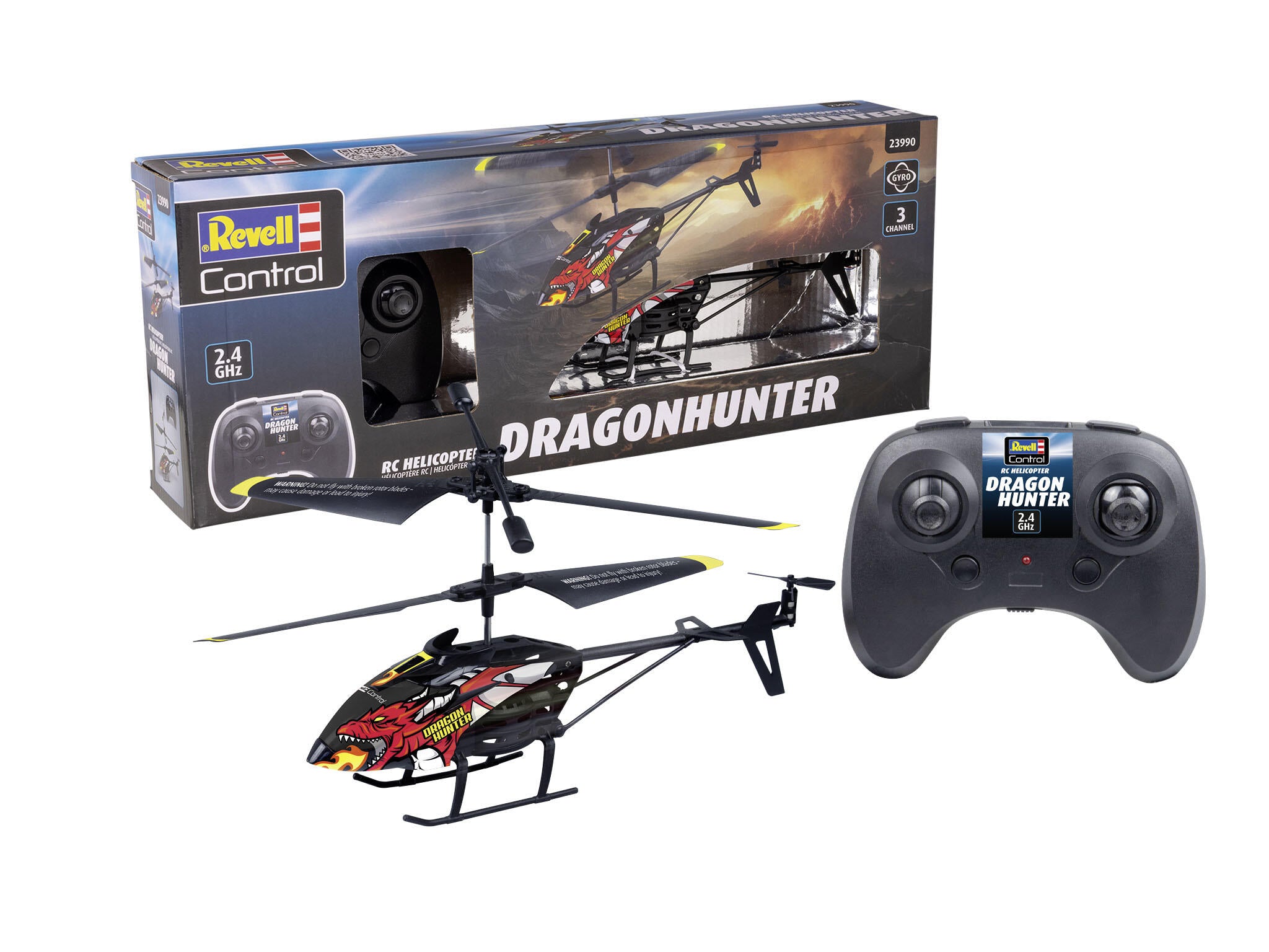 Revell Control Elicopter Rc Dragonhunter Revrc23990
