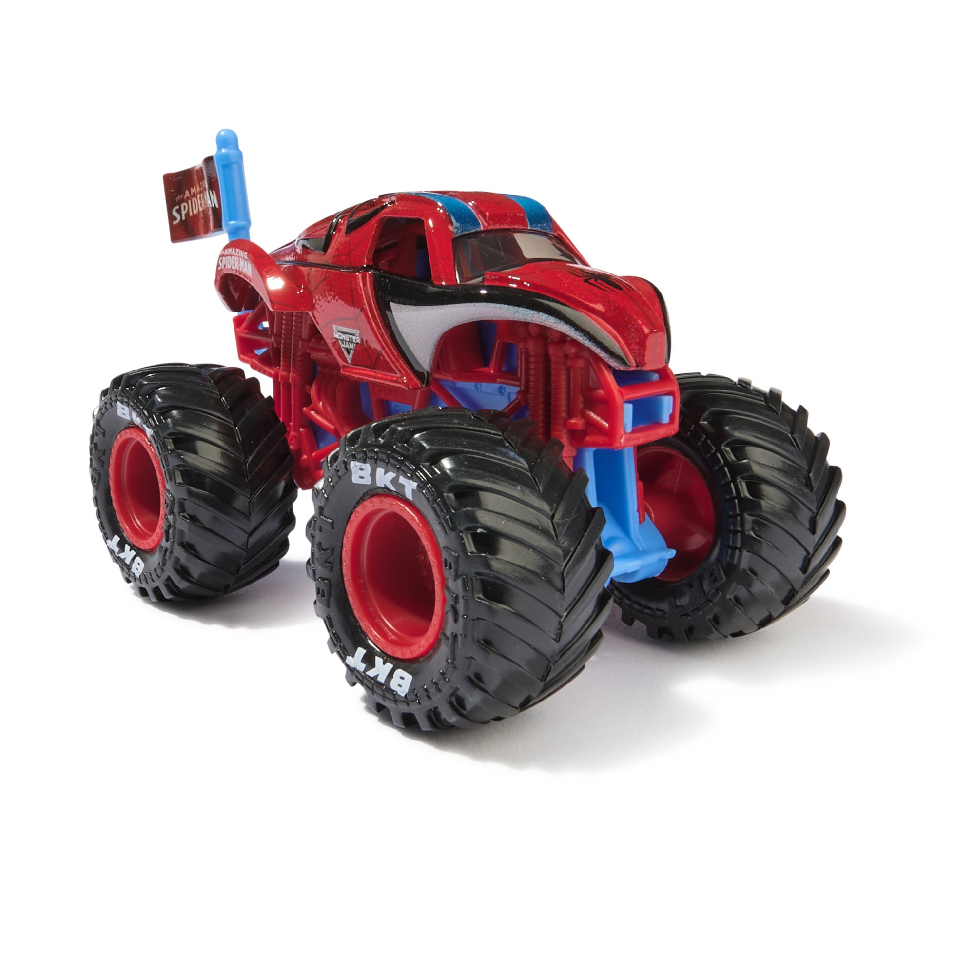 Monster Jam Camionul Gigant Marvel Monster Truck Scara 1/64 The Amazing Spiderman Spm 6069960-20148215