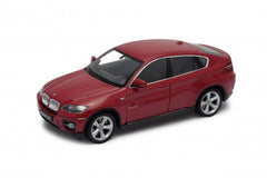 Macheta Welly 1:24 Bmw X6 Rosu W24004W-Red
