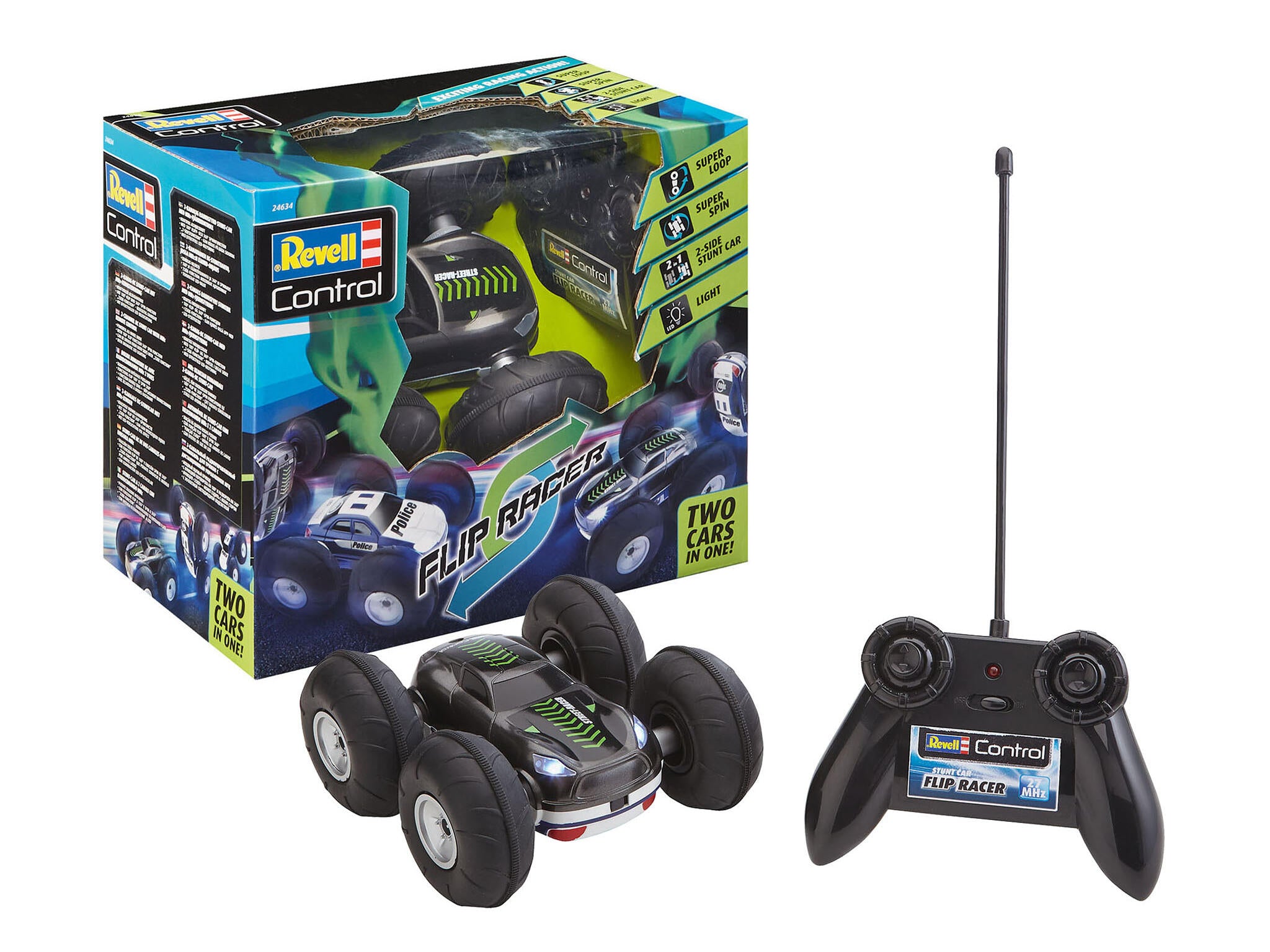 Macheta Revell Masina Rc Stunt Car Flip Racer Control - Remote Control Car Rev24634