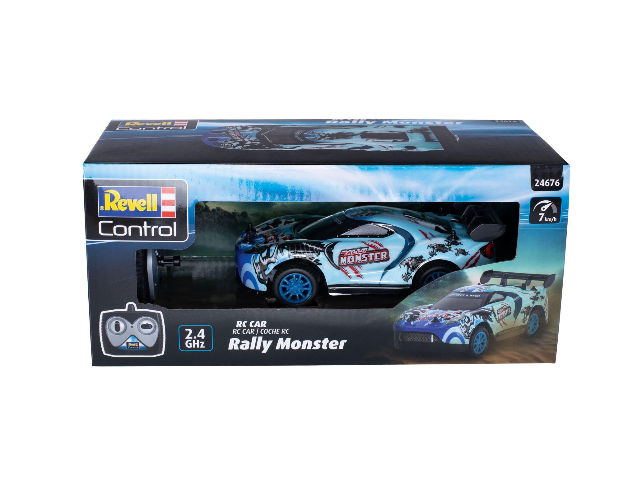 Revell Control Masina Rc Rally Monster Scara 1:26 Revrc24676