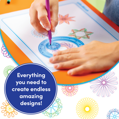 Set creatie Spirograph cu markere PMSP25323
