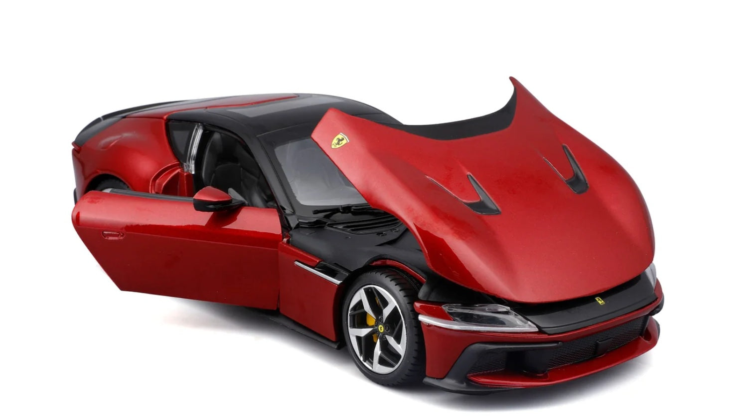 Bburago Macheta Bburago 1/24 Ferrari 12Clinindri Rosu Metalic Bb26000-26033