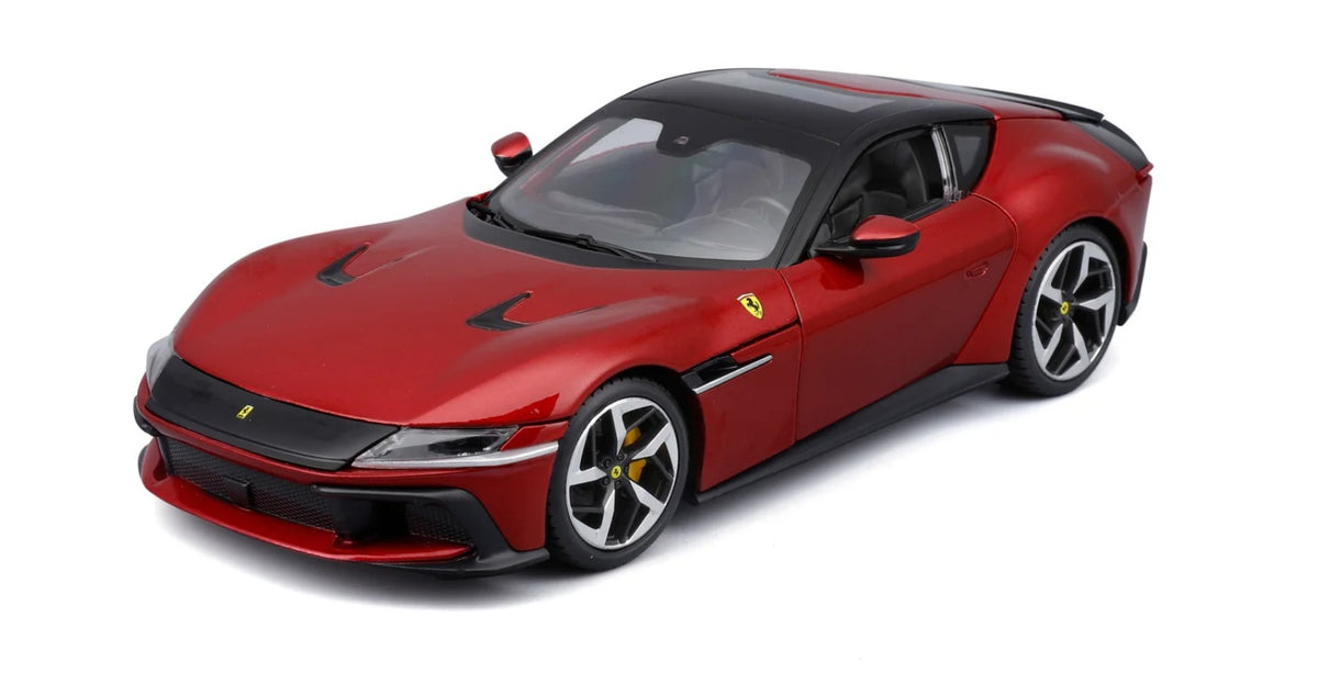 Macheta Bburago 1/24 Ferrari 12Clinindri Rosu Metalic Bb26000-26033