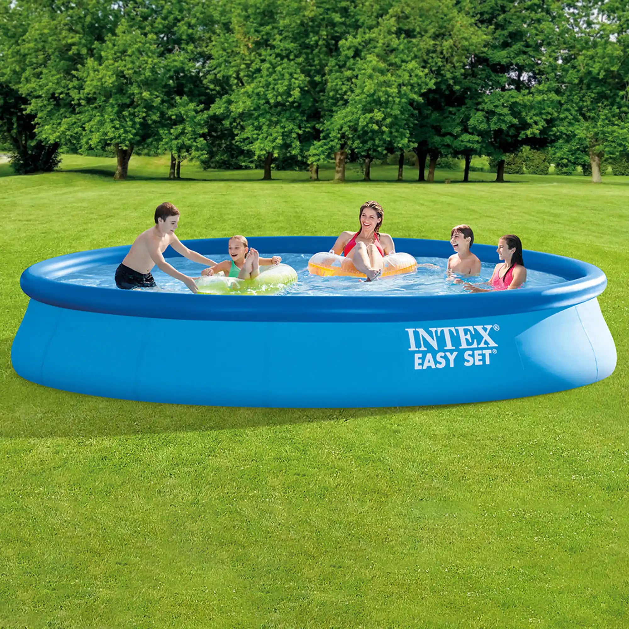 INTEX Set Piscina 4.57M X 1.07M Easy Ix26166Np