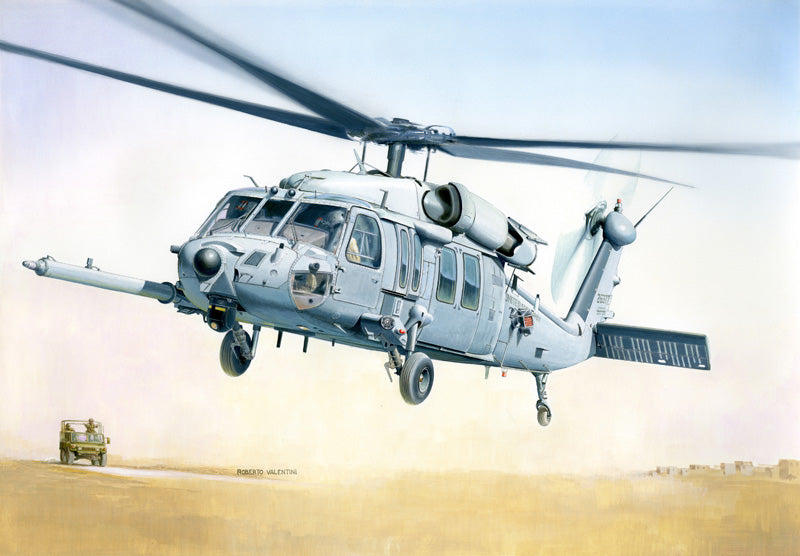 MACHETA  ITALERI ELICOPTER MH-60K BLACKHAWK SOA SCARA 1:48 IT2666S