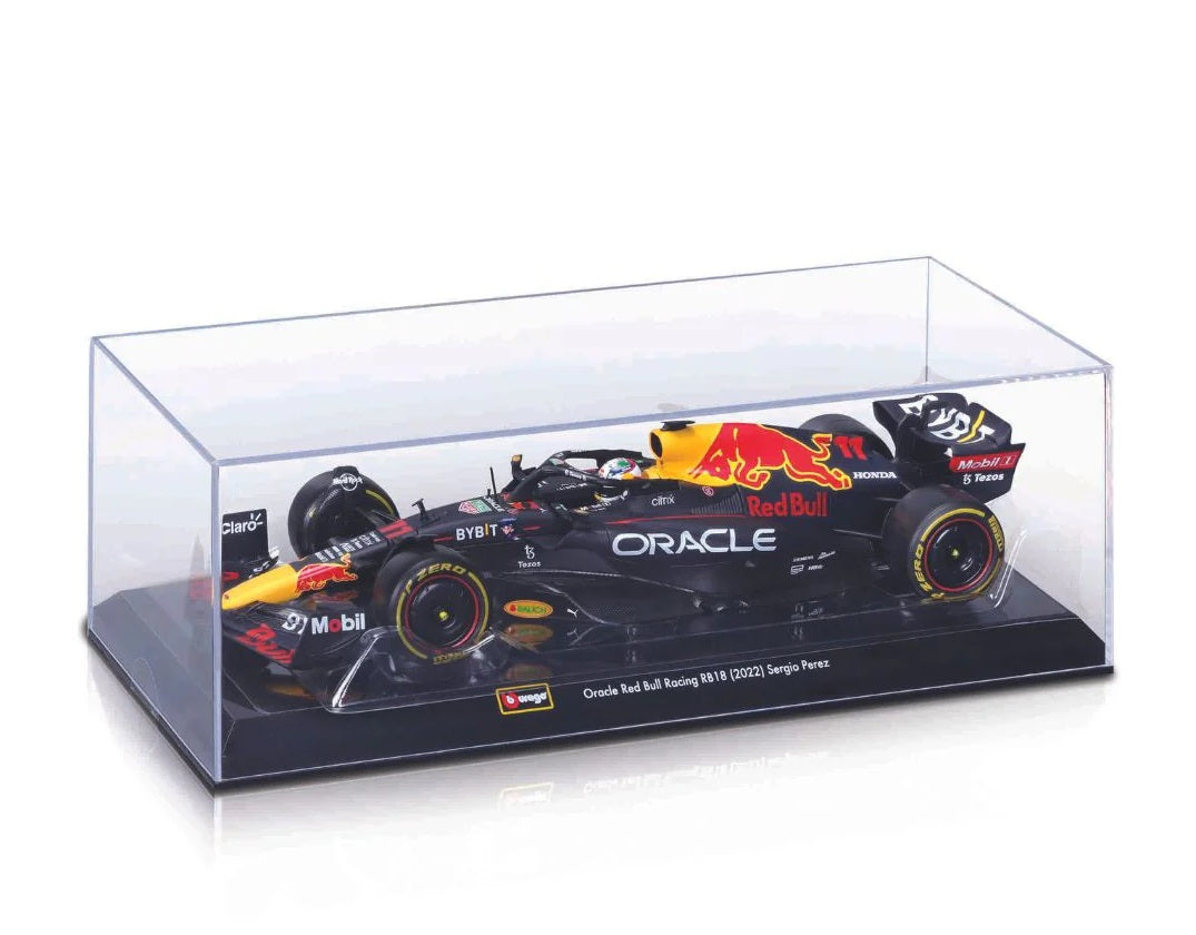 Macheta Formula 1 1/24 Oracle Red Bull Racing Team #11Sergio Perez cu casca  28026/11