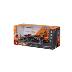 Macheta Bburago 1:24 Formula-Cu Figura-Mclaren Mcl38 #4 Lando Norris Bb28040/4
