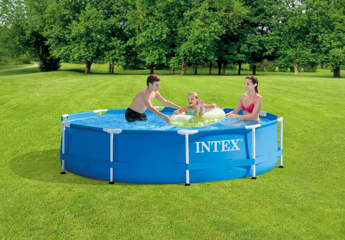 Piscina Intex 28212NP cadru metalic, rotunda, cu pompa de filtrare, 366 x 76 cm