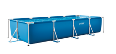 INTEX Piscina rectangulara Intex cadru metalic, 450 x 220 x 84 cm, 28273NP