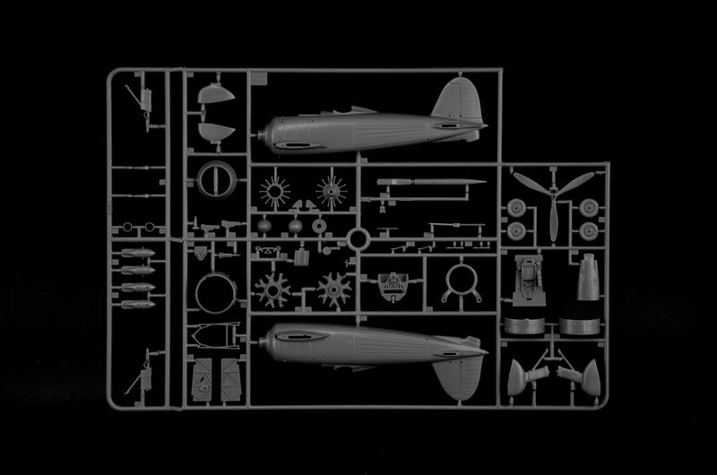 MACHETA ITALERI AVION FIAT CR42 FALCO ASSAULT NIGHT FIGHTER IT2842S