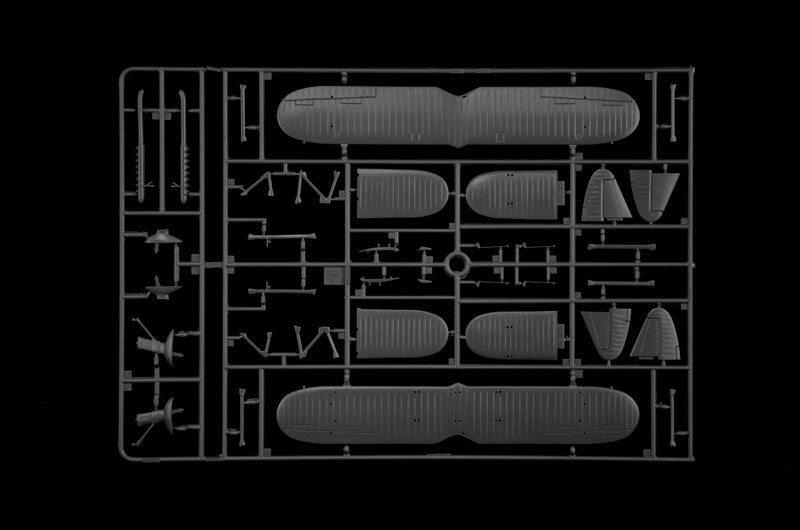 MACHETA ITALERI AVION FIAT CR42 FALCO ASSAULT NIGHT FIGHTER IT2842S