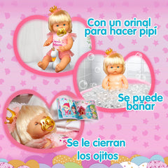 Papusa bebelus Nenuco Princess, NFN61000