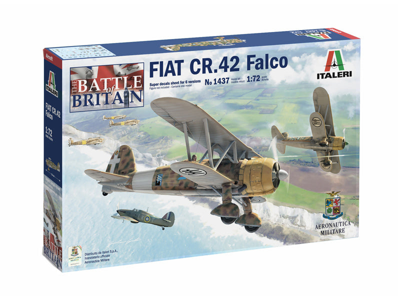Kit Modelism Avion Italeri Fiat CR.42 Falco, 1:72, IT 1437S