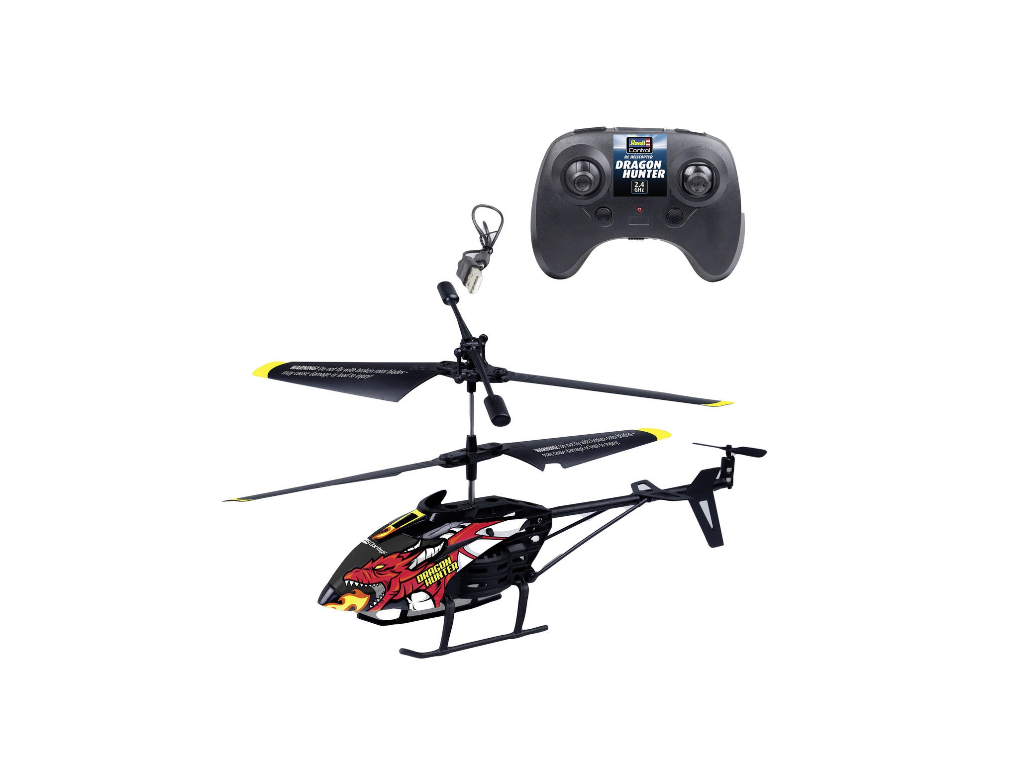 Revell Control Elicopter Rc Dragonhunter Revrc23990