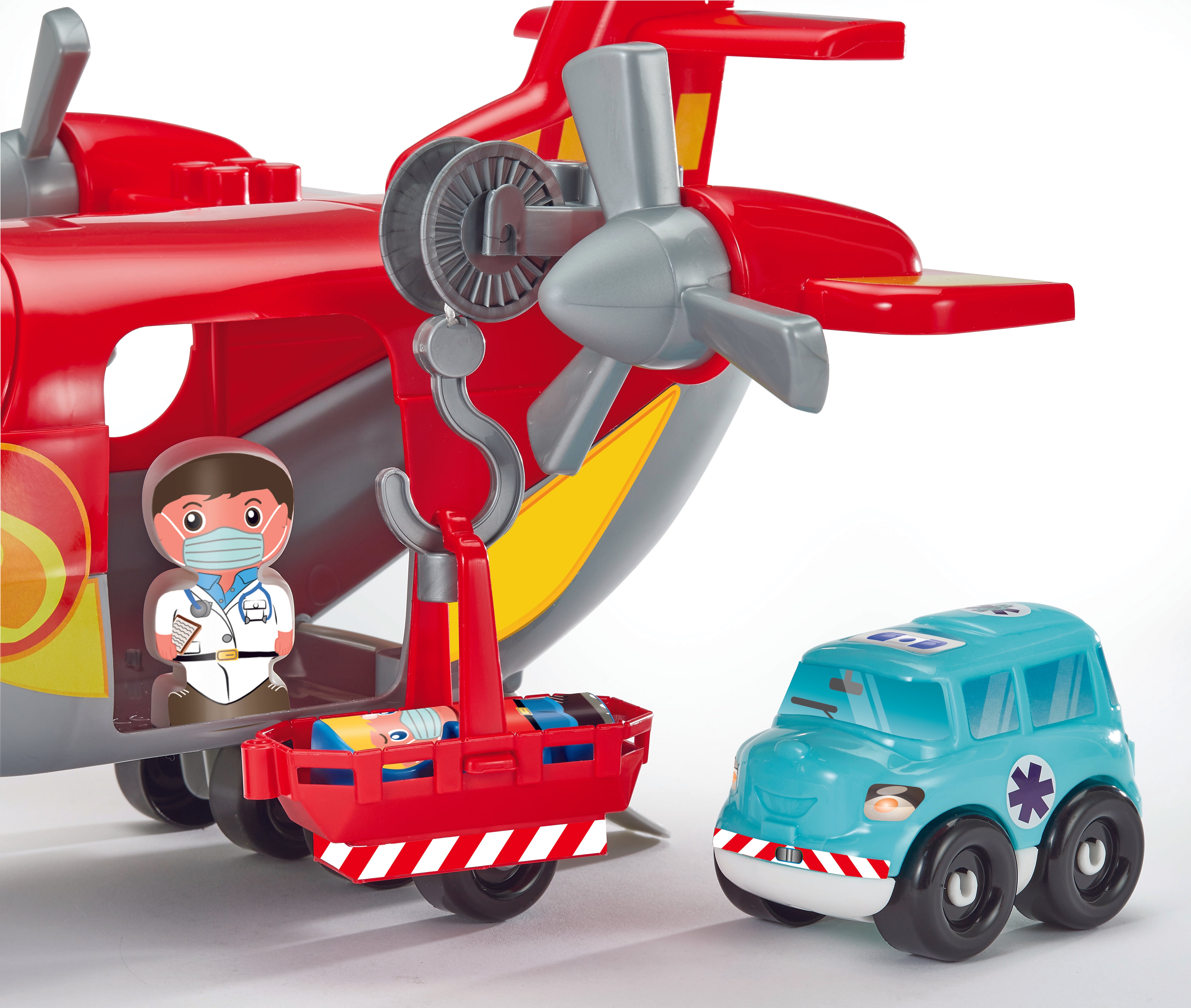 Cuburi Abrick avion cargo Ecoiffier EC2996