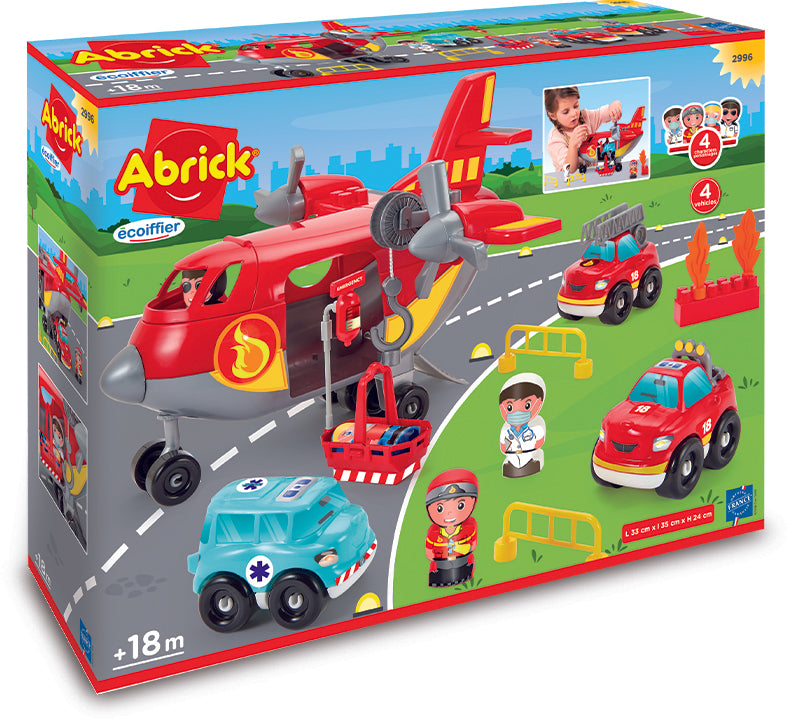 Cuburi Abrick avion cargo Ecoiffier EC2996