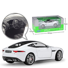 Macheta Auto Welly 1:24 1970 Jaguar F Type Coupe Alb, W29370-24060W