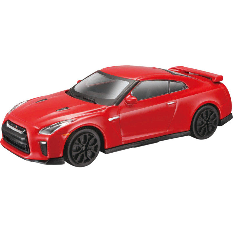 Macheta Bburago 1/43 Street Fire Blister  2017 Nissan Gtr Rosu Bb30001-30135