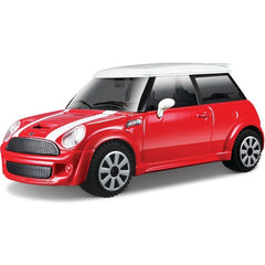 Macheta Bburago 1/43 Street Fire Blister Mini Cooper S Rosu Bb30001-30257