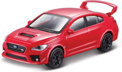 Macheta Bburago 1/43 Street Fire Blister Subaru Wrx Sti 2017 Rosu Bb30001-30393