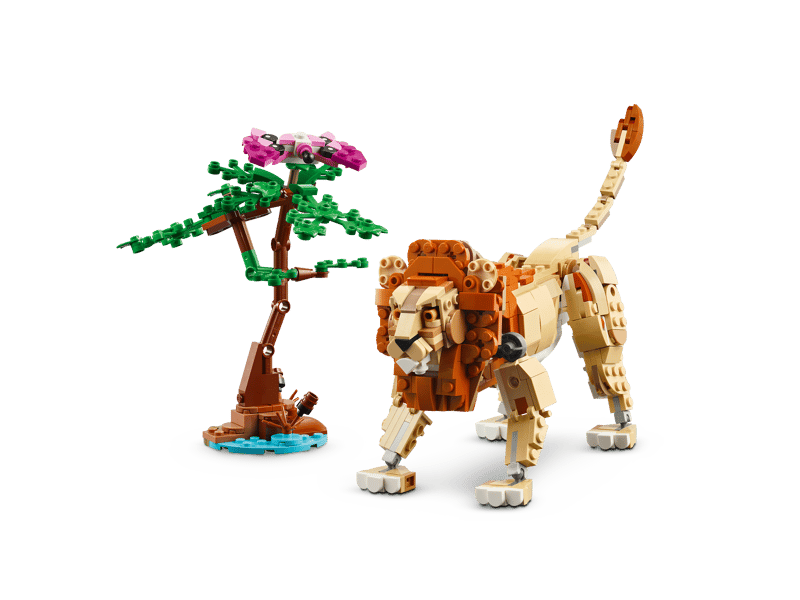 LEGO® Creator 3 in 1 - Animale salbatice din safari 31150, 780 piese