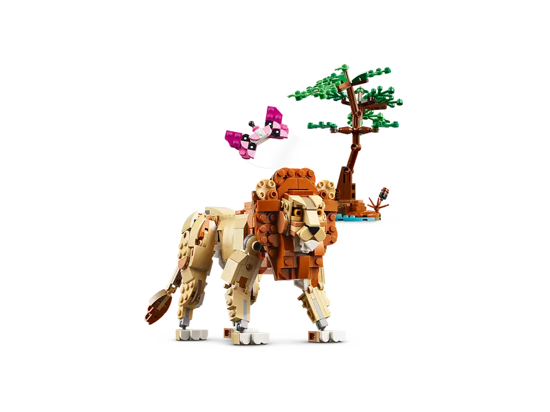 LEGO® Creator 3 in 1 - Animale salbatice din safari 31150, 780 piese