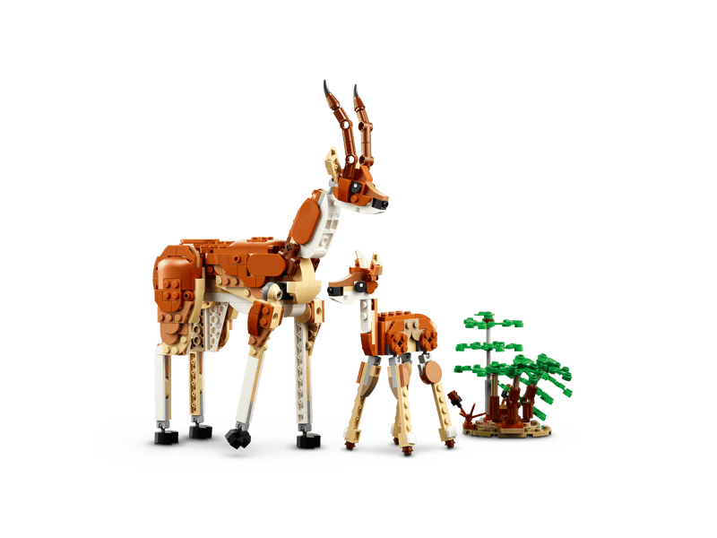 LEGO® Creator 3 in 1 - Animale salbatice din safari 31150, 780 piese