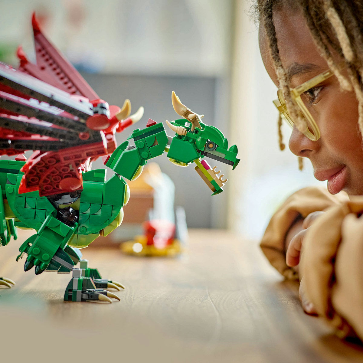 LEGO® Creator 3 in 1 - Dragon medieval 31161, 715 piese