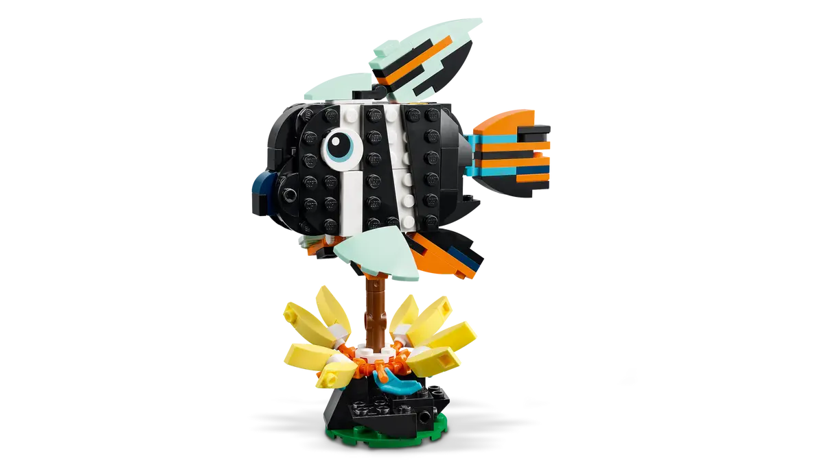 Lego Animale Salbatice: Tucan Tropical L31173