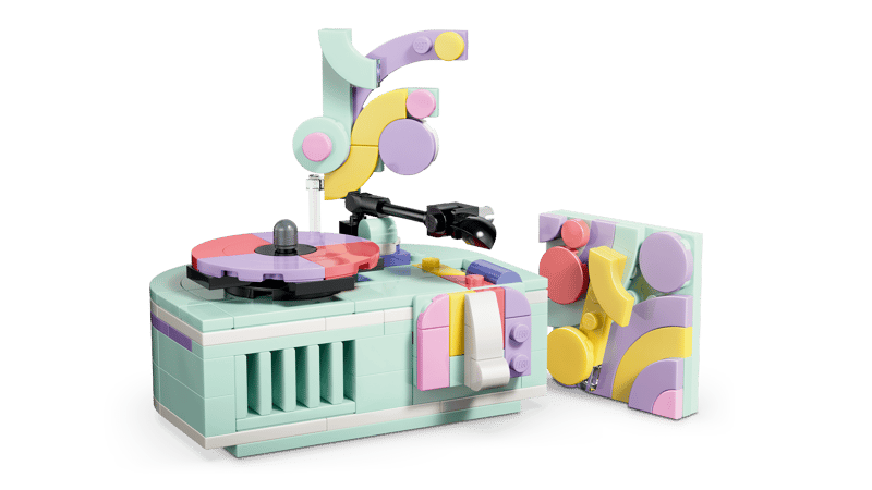 Set de constructie LEGO® Creator 3 in 1 Pian decorativ cu o pisica 31392, Jucarii pentru Copii, Jucarii pentru Fete si Baieti, Idee de Cadou pentru Copii, 485 piese