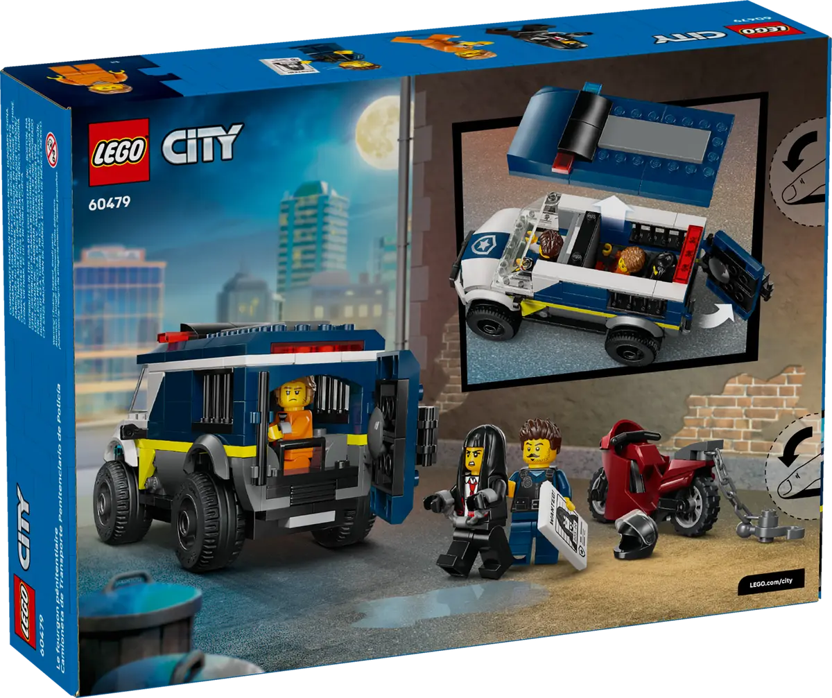 LEGO® City - Duba Pentru Prizonieri A Poliției
