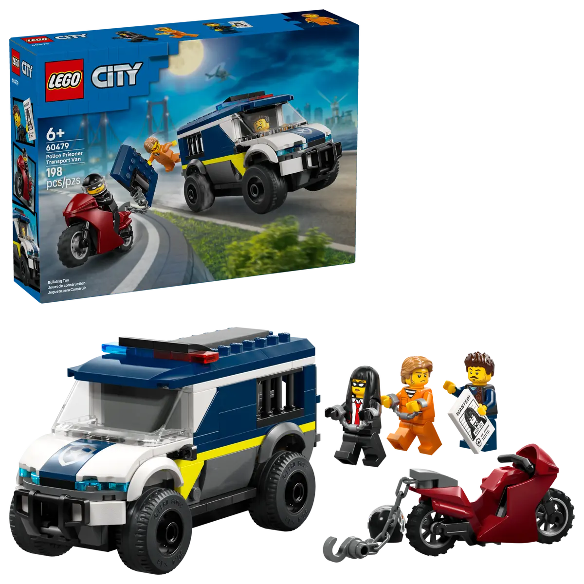 LEGO® City - Duba Pentru Prizonieri A Poliției