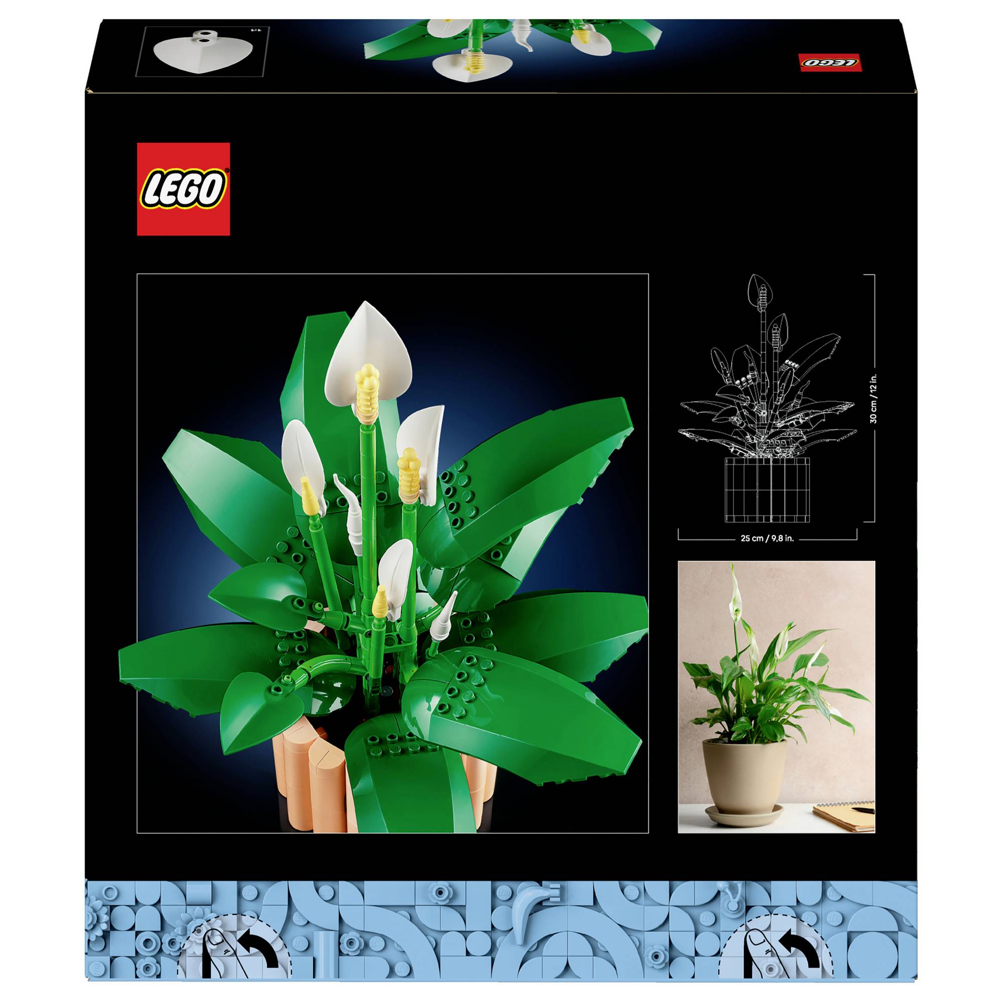 LEGO® Botanicals - Crinul Păcii