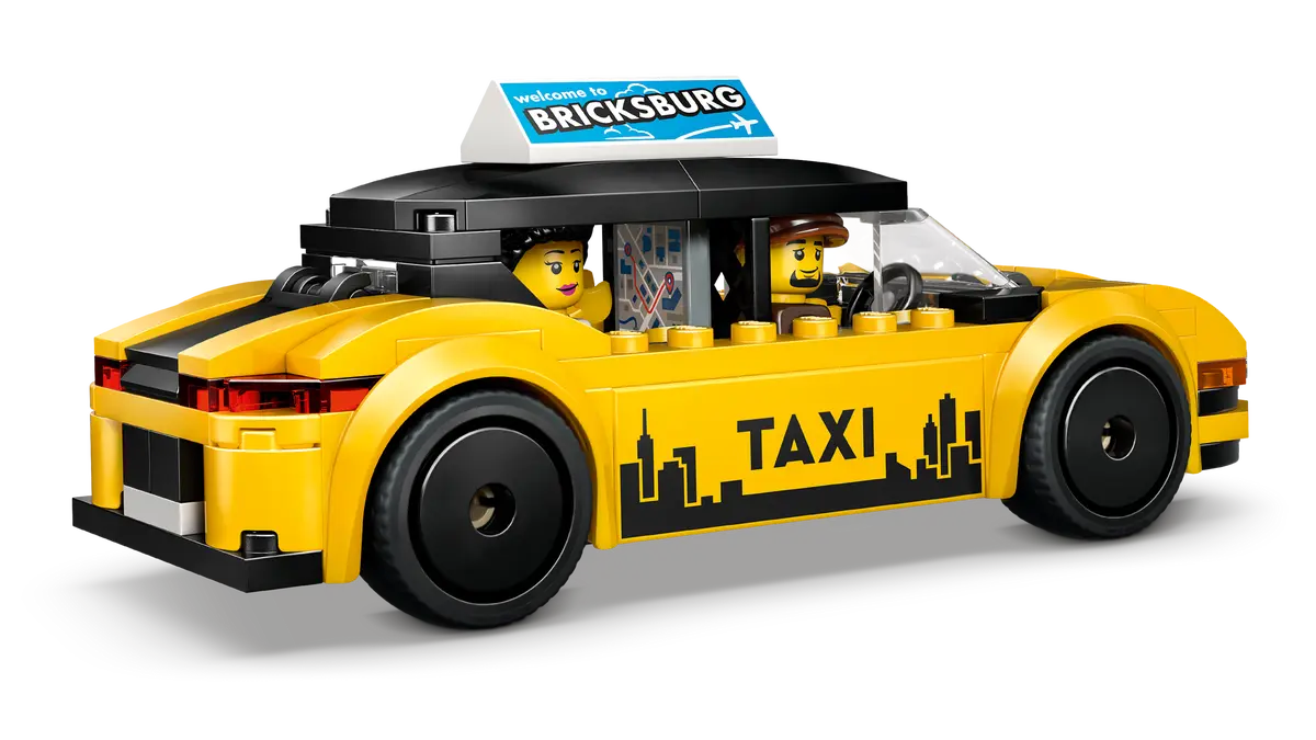 LEGO® City – Taxi galben