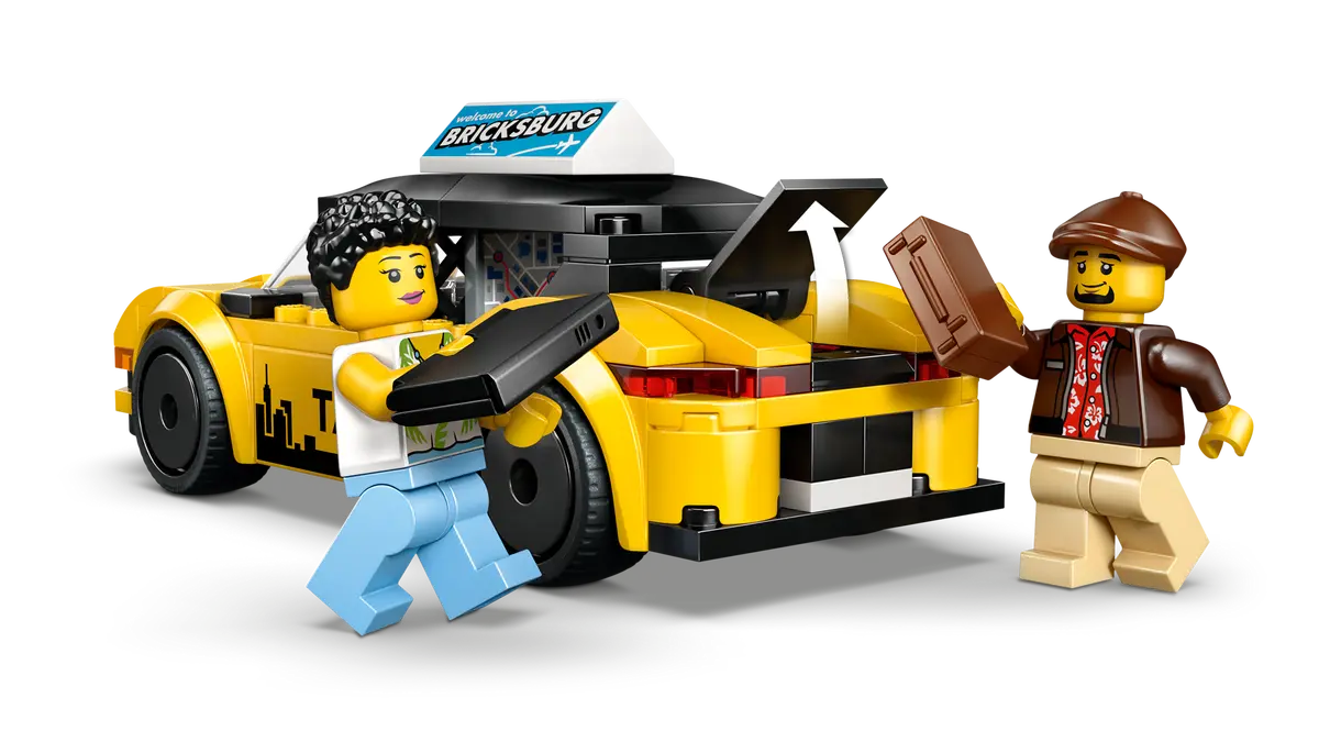 LEGO® City – Taxi galben