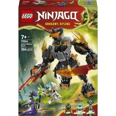 LEGO® NINJAGO - Robotul De Misiune Al Lui Cole Și Dragonul Zane